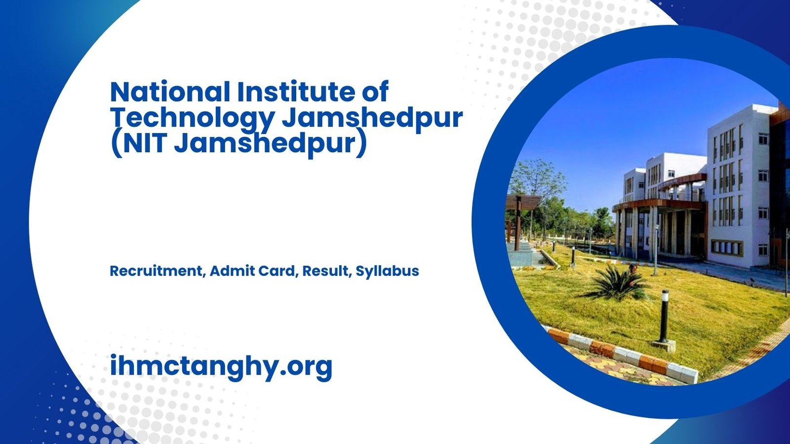 NIT Jamshedpur Recruitment