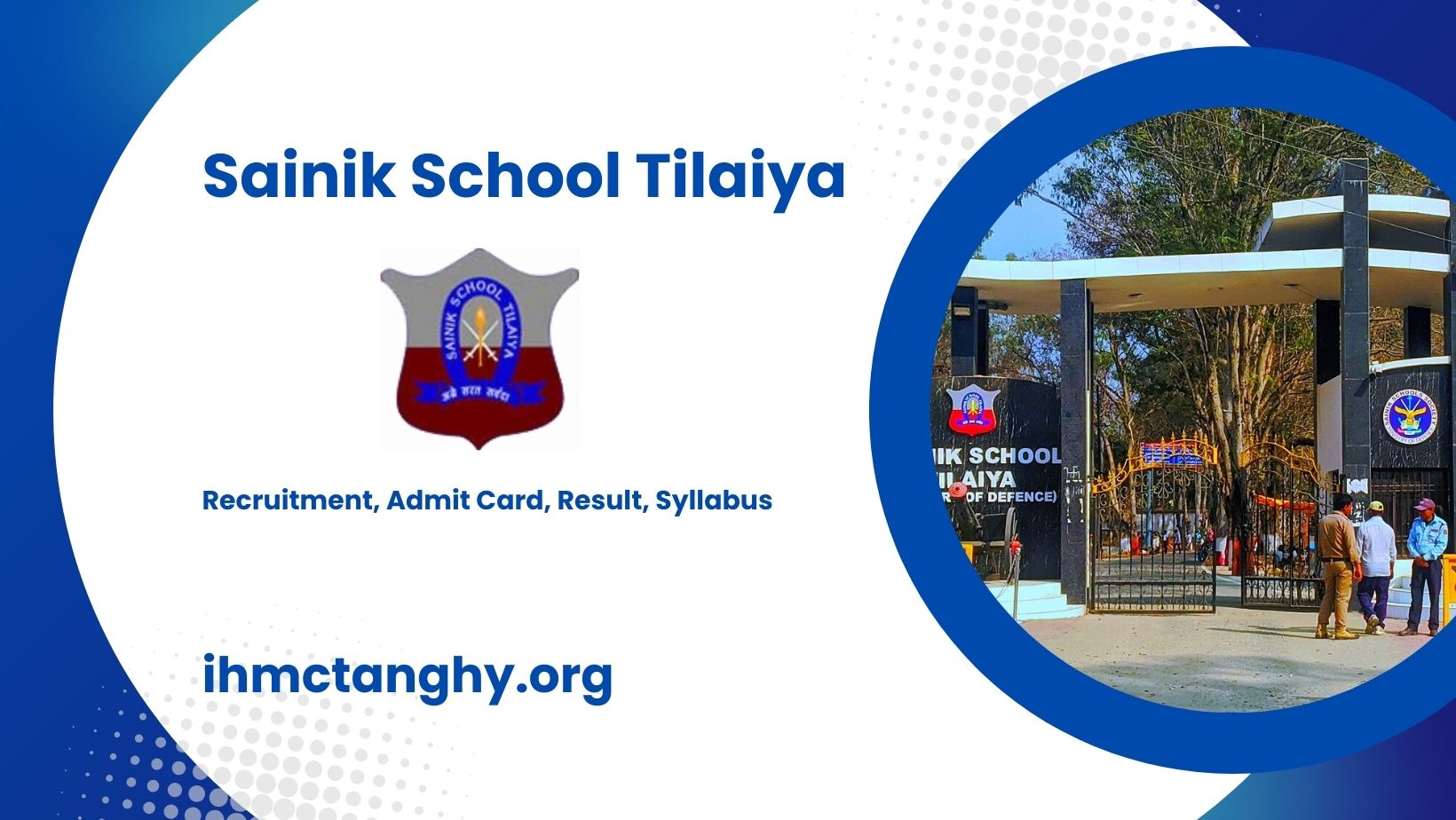 Sainik School Tilaiya Recruitment